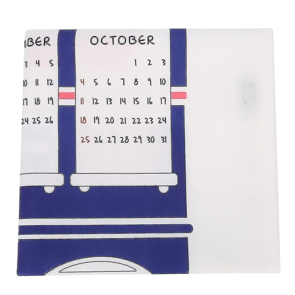 Tykk kalender, tykt papir levetid 70 X 50 Cm Flanell laget