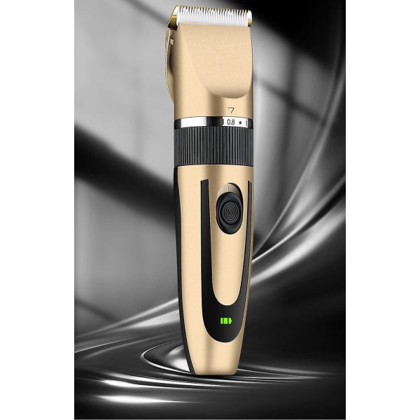 Hot Rea Hårklippare Elektrisk rakkniv Trimmer för män Hårklippare Professionell uppladdningsbar hårtrimmer Clipper Cutgold