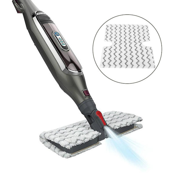 2 kpl mopin puhdistuspehmusteet, jotka sopivat Shark XT3501/3601 höyrymoppiin