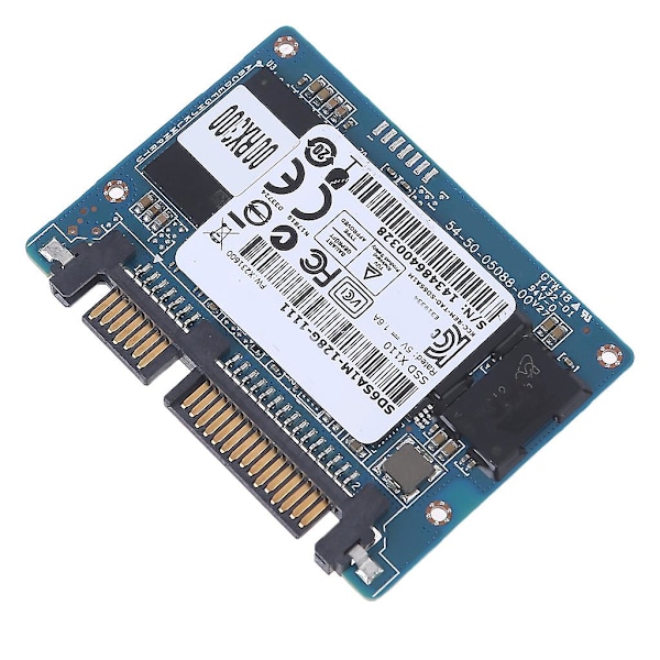Halv smal Sata Ssd Solid State hårddisk 128gb Ssd-enhet för bärbar dator