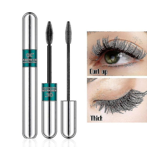 Waner Vattentät Mascara Extension Fiber Vattentät Mascara 4d Silkefiber Mascara 2 I 1 Mascara Med Naturlig Förlängning Och Förtjockningseffekt#yxjmy8