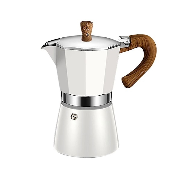 Kaffe Gryde, Moka Pot Italiensk Kaffemaskine 6 Kop/10 Oz Komfur Espresso Maskine Til Gas Eller Elektrisk C