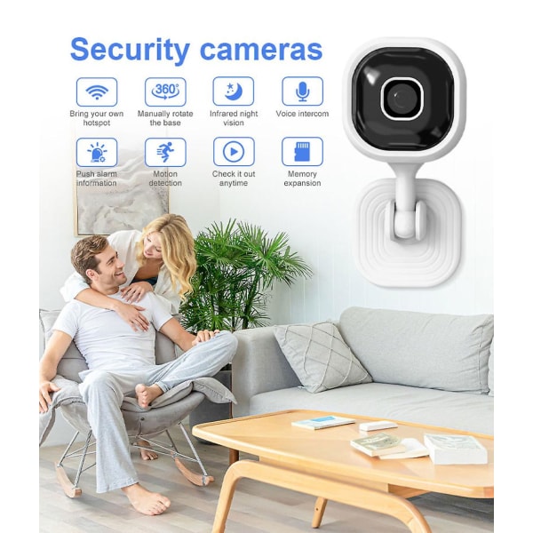Langaton A3-Wi-Fi-kamera Kodin turvallisuus Suojaus Cam Mini Ip Camera Motion