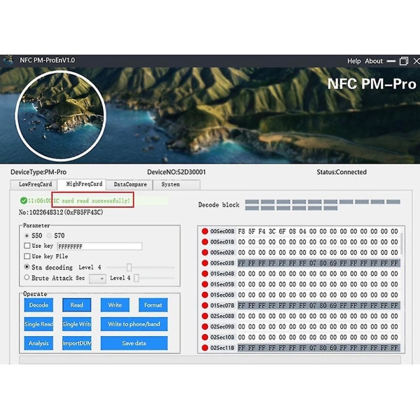 Furui New Pm-pro Rfid Ic/id Copier Duplicator Fob Nfc Reader Writer