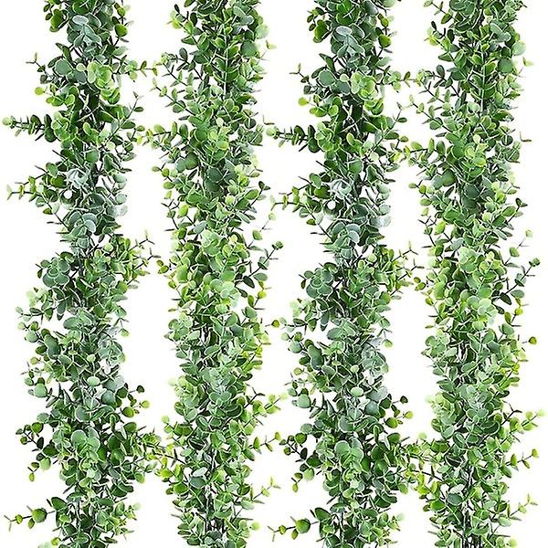 3Packs 6ft Artificial Eucalyptus Garland Wall Hanging Fake Plant Vines forHome Decoration