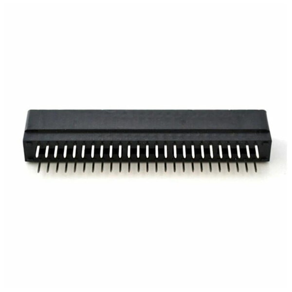 2x Ersättningskontakter för N64-spelkassetter, 2,5 mm intervall, 50 stift, för N64 och N64-klonkonsoler