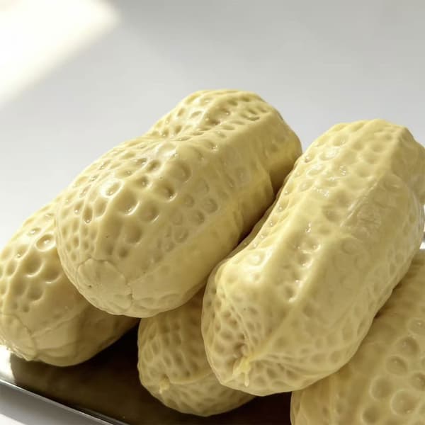 Peanøtt-kitt-leke for sensorisk lek og kunstneriske prosjekter 3 pcs