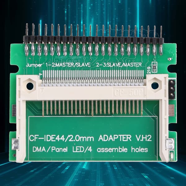 Datakontakter CF minnekort til 2,5 tommer 44-pinners mannlig IDE HDD-adapterkort