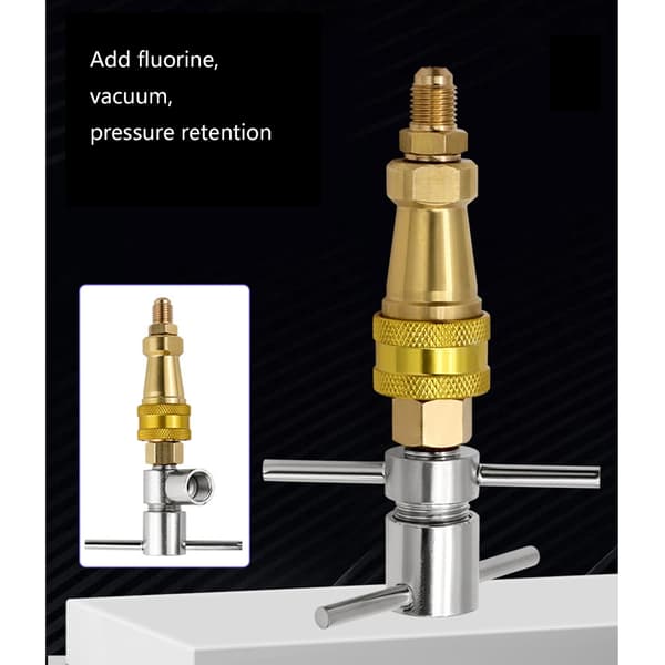 Kylskåp Fluor Fyllning Snabbkoppling Snabbkopplingsverktyg Hållbart