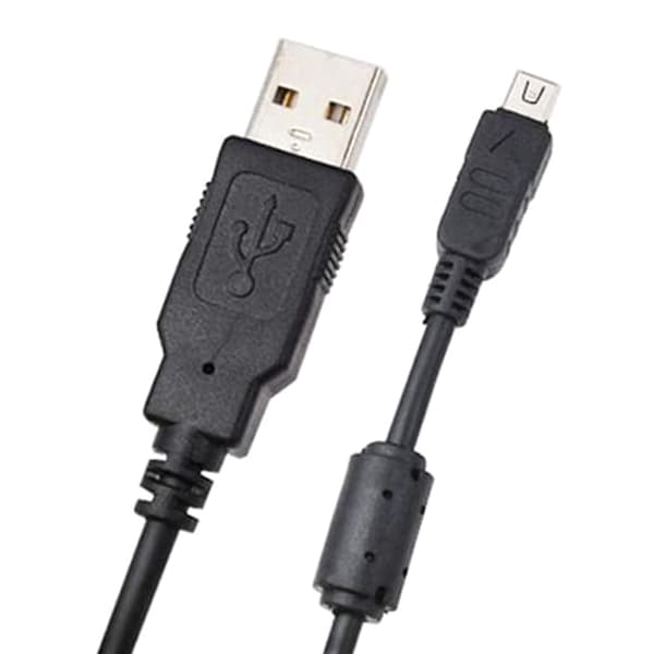 12-pinners USB-datakabel for Olympus U1060 U1070 U1200 U5010