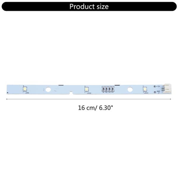 1629348 /1529227 LED-lysdriver til køleskab, erstatning for Ronshen