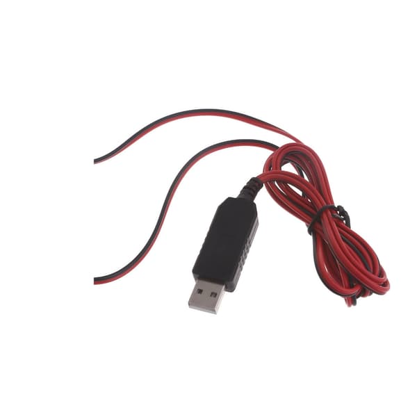2in1 USB-virtalähde 6V C-paristoadapterikaapeli, korvaa 4x 1,5V C LR14 -paristoa