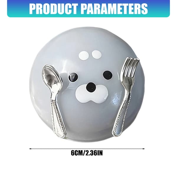 Chubby sensorisk legetøj angstlindring sæl gadget kompakt design børn voksne Fork and spoon