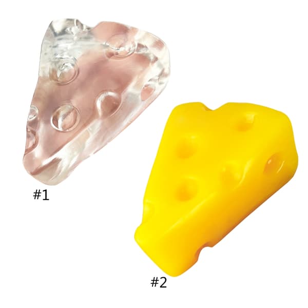 Simulering Ost Form Legetøj Stressaflastende Fidgets Legetøj til Børn Large yellow cheese