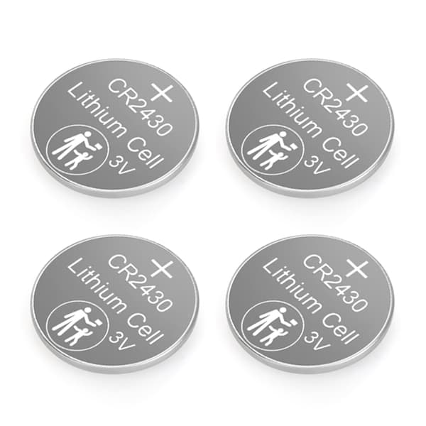 CR2430 3V Knappcellsbatteri 285mAh Multipurpose för Klockor Larm Elektronik