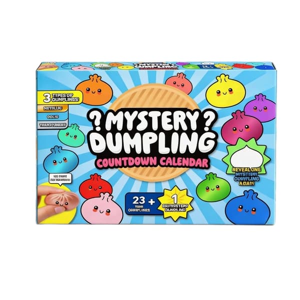 Søt Mini Dumpling Stressball Med Tilfeldige Stiler For Voksne Og Barn A