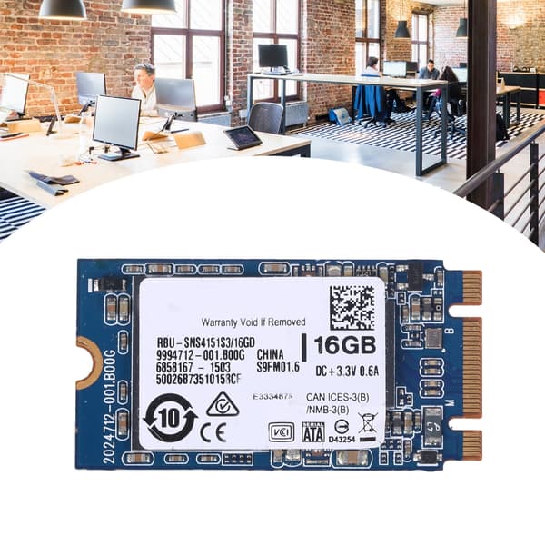 16GB M.2 2242 SSD PCIe3.0 3DXpoint Solid Drive tietokoneelle