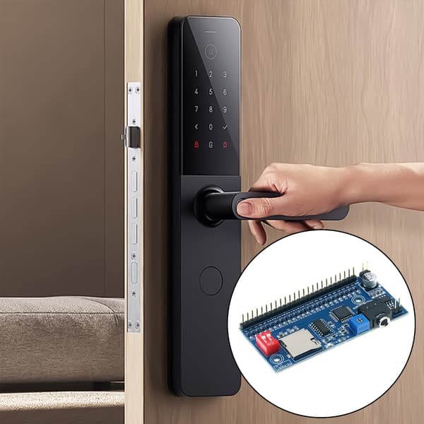 MultiModes MP3 Röstuppspelningsmodul Lämplig för Olika DIY-applikationer