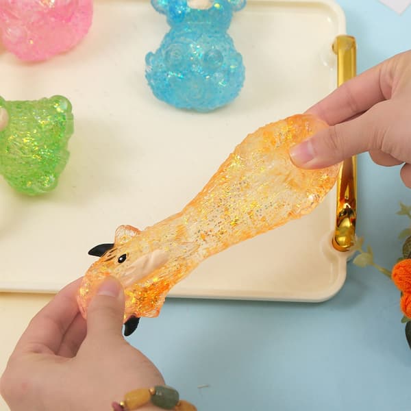 TPR Horn Ko Squeeze Leksak För Sensorisk Stimulering Och Fingerövning 4