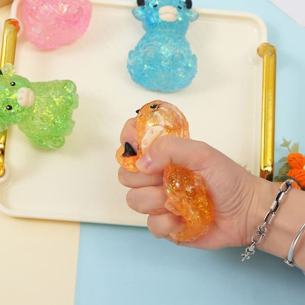 TPR Horn Ko Squeeze Leksak För Sensorisk Stimulering Och Fingerövning 2