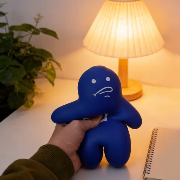 Simuleringsdocka klämleksak mjuk flexibel elastisk sensorisk docka