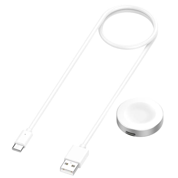 Magnetisk USB-ladekabel Metal Dock 1m Længde Egnet til Watch Fit4