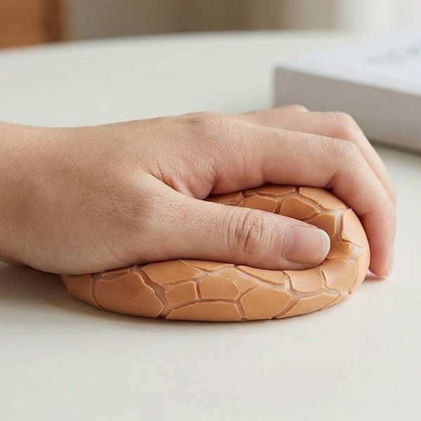 Simulering Egg Stressball Klemmeleke Elastisk Sensorisk Utvikling Klemmeleke 1