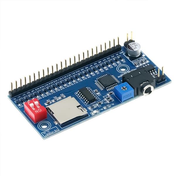 MultiModes MP3 stemmeavspillingsmodul egnet for ulike DIY-applikasjoner