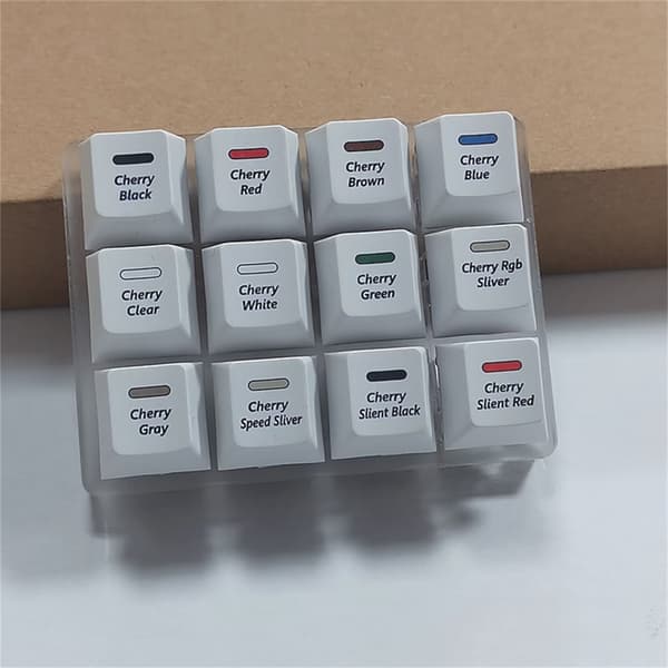 Keyboards Cherry MX Tester Glat Chamfering Design på Kanter