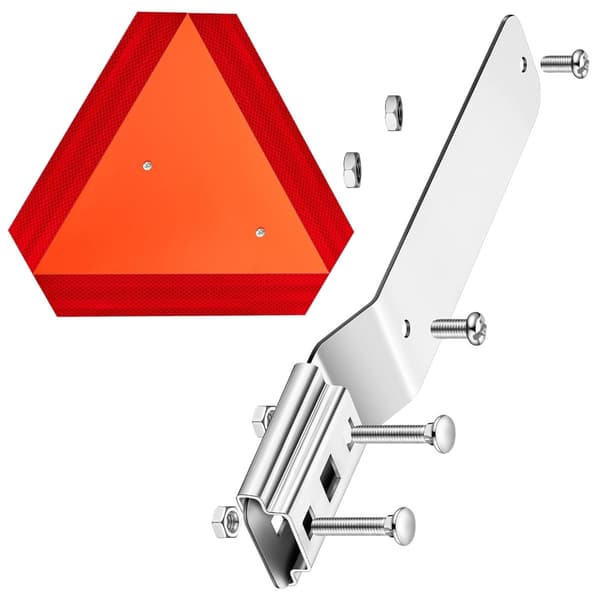 Reflekterande Varningsskylt för Långsamtgående Fordon i Aluminiumlegering