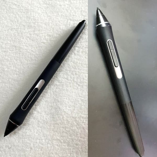 Skjermpenn sideknapp + mutter + pennspenne for Pro Pen 2 KP504e 503e