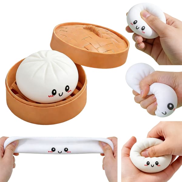 Dumpling Squeeze Dough Ball with Steamer Continuous Kneading Squeezing Action Cream with steamer
