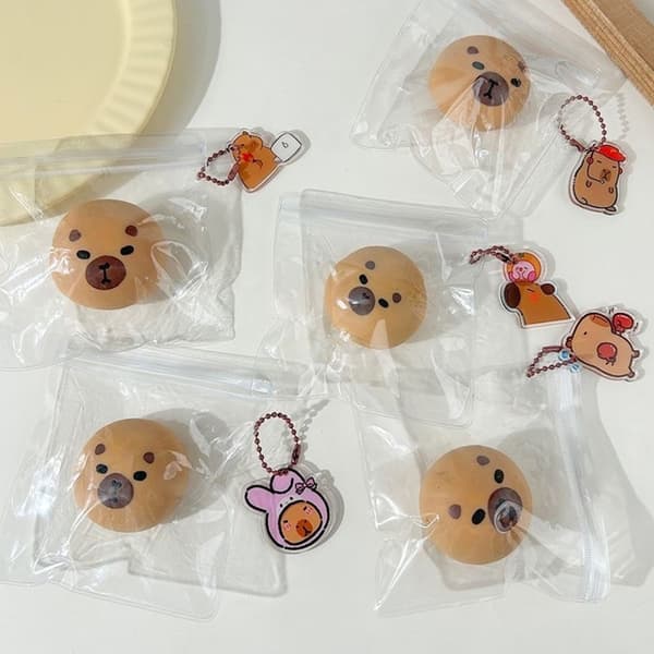 Stretch Capybara Fidgets Leksak Stressavlastande Leksak Barnpresent 4CM