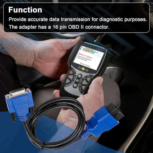 Universal OBD2 16-bens diagnostisk kabeludskiftning 493113 Hurtig forbindelse