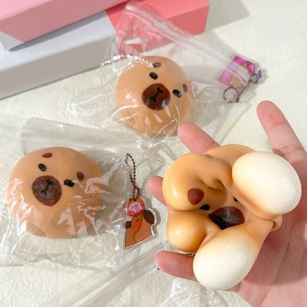 Stretch Capybara Fidgets Leksak Stressavlastande Leksak Barnpresent 4CM