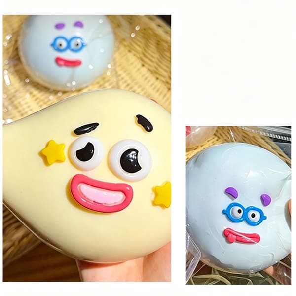 Soft Expression Squeeze Ball Stressaflaster Perfekt Gave Til Alle Aldre A