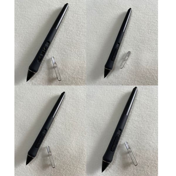 Skjermpenn sideknapp + mutter + pennspenne for Pro Pen 2 KP504e 503e