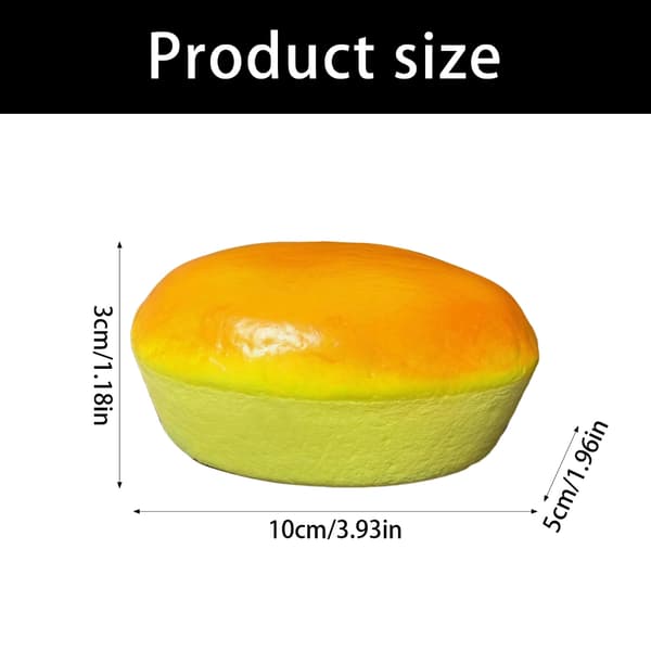 Unik Elastisk Brødform Afslapningsgadget Sikkert Komponent for Alle Aldre Milk flavored cheese