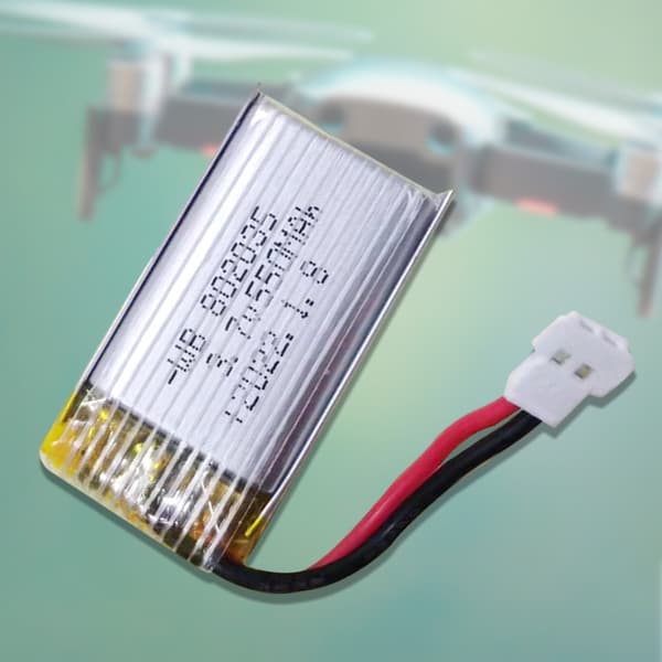 3.7V 550mAh Batteri 802035 Lithium Batteri til Flymodel Tilbehør
