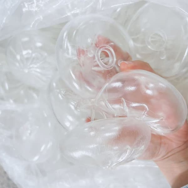 Kimalteet Dumpling Sticky Toy Elastinen Läpinäkyvä Aistinvarainen Puristuspallo 3