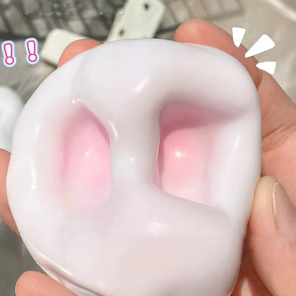 Gjenbrukbar TPR Sensorisk Ball Angstlindrende Gadget Kompakt Design Barn Voksne Matcha