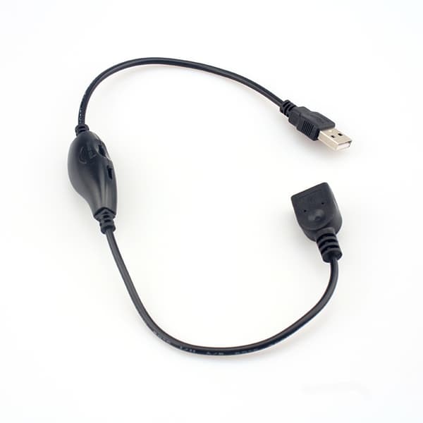 3700RPM Turbofläkt för utomhusmatlagning - 5V USB-driven med hastighetskontroll