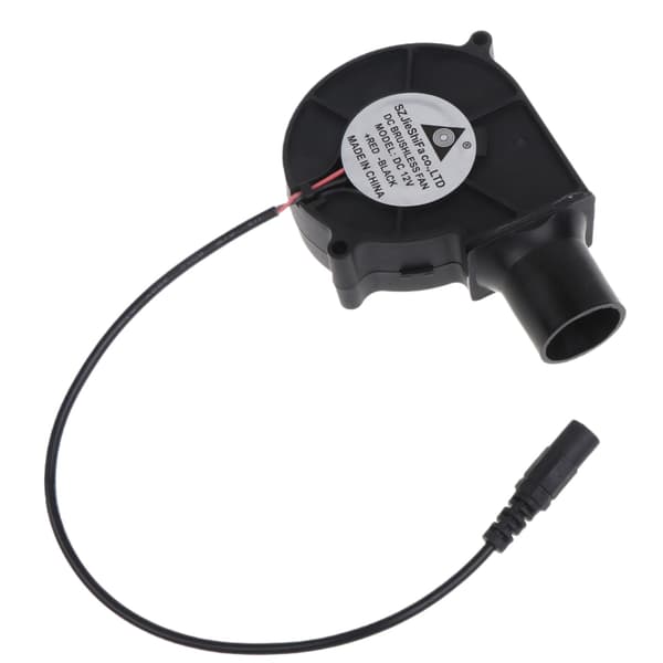 BBQ Luftblæser USB 5V 12V 5.5x2.1mm Bærbar Letvægts Elektrisk BBQ Ventilator