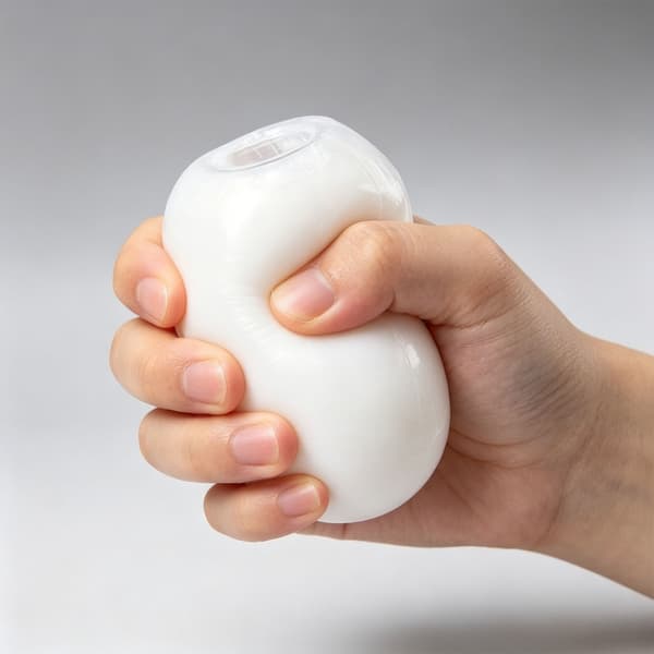 Roliga ägg stressboll formbar kläm sensorisk leksak för avkoppling 5