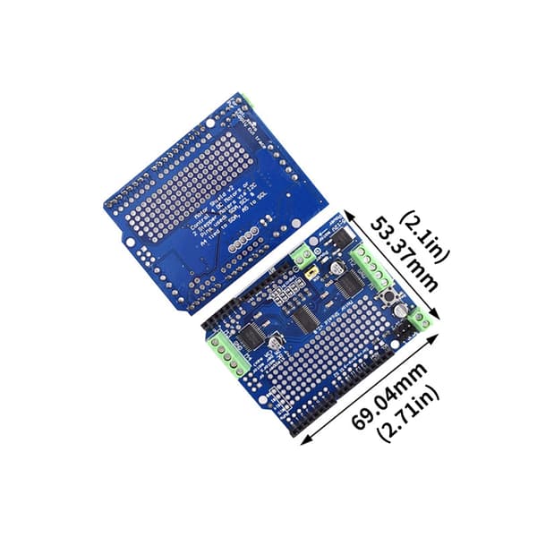 Stepper Motor Servo Driver Shield Modul til Robotprojekter TB6612FNG