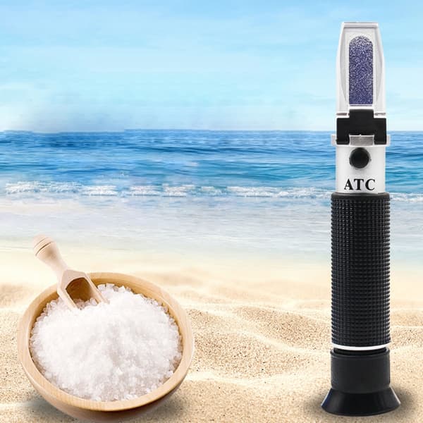 Saltkonsentrasjonstester Salinometer med automatisk temperaturkompensasjon
