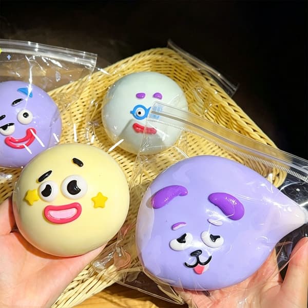 Soft Expression Squeeze Ball Stressaflaster Perfekt Gave Til Alle Aldre A