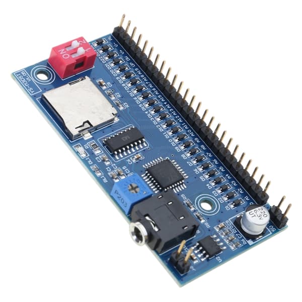 MultiModes MP3 stemmeavspillingsmodul egnet for ulike DIY-applikasjoner