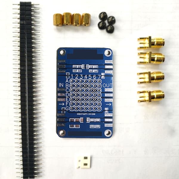 NanoVNA Testboard Kit Vector Analyzer Web Test Board VNA Demo Sæt Høj Nøjagtighed