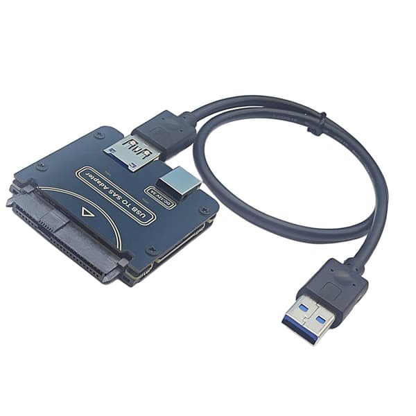 SASHDD USB-vert for dataoverføring 5 Gbps gjennomstrømning 12V strøm essensielt